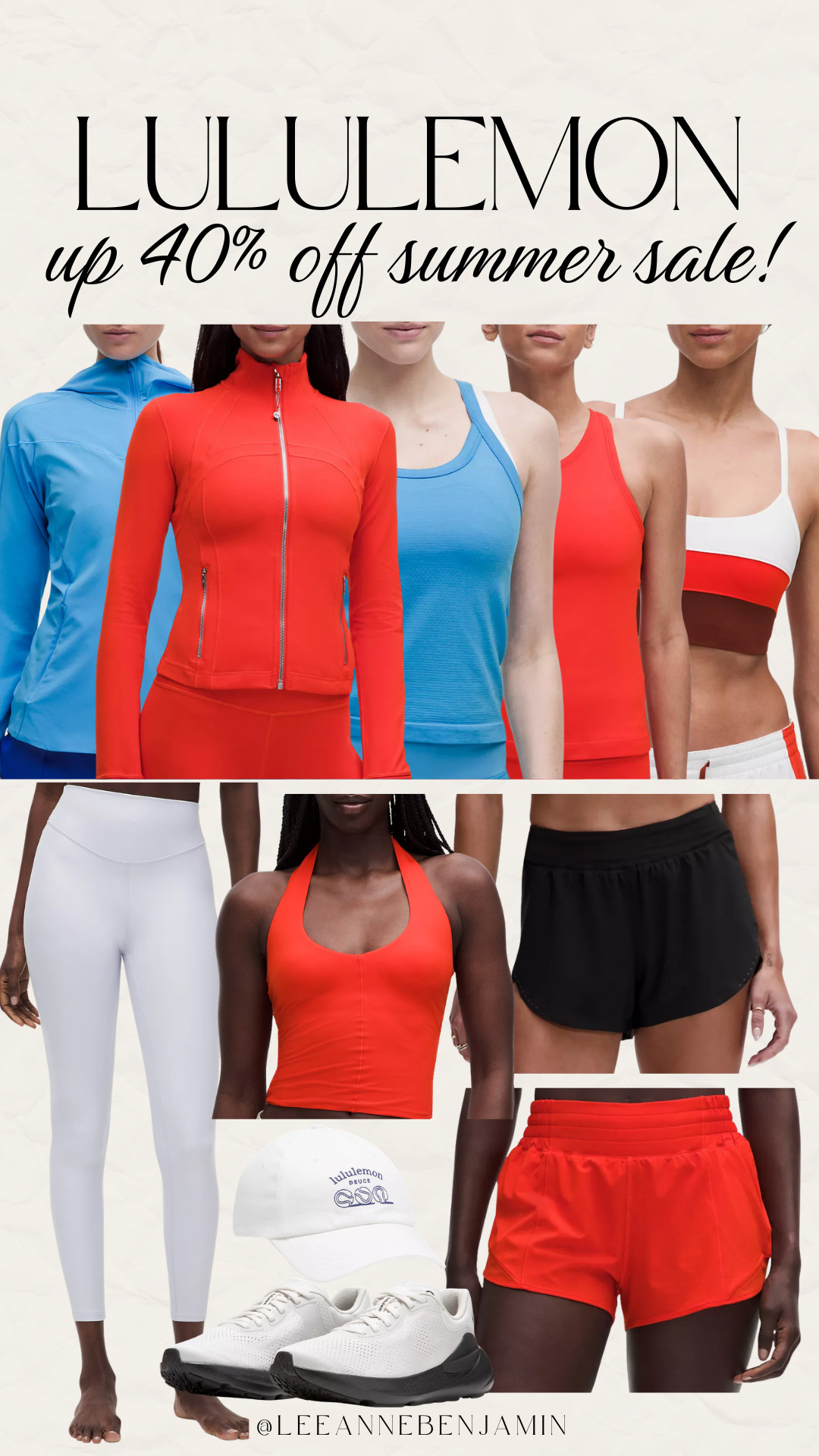 up to 40% off summer sale at Lululemon! 

 #LTKootd #LTKActive #LTKSaleAlert