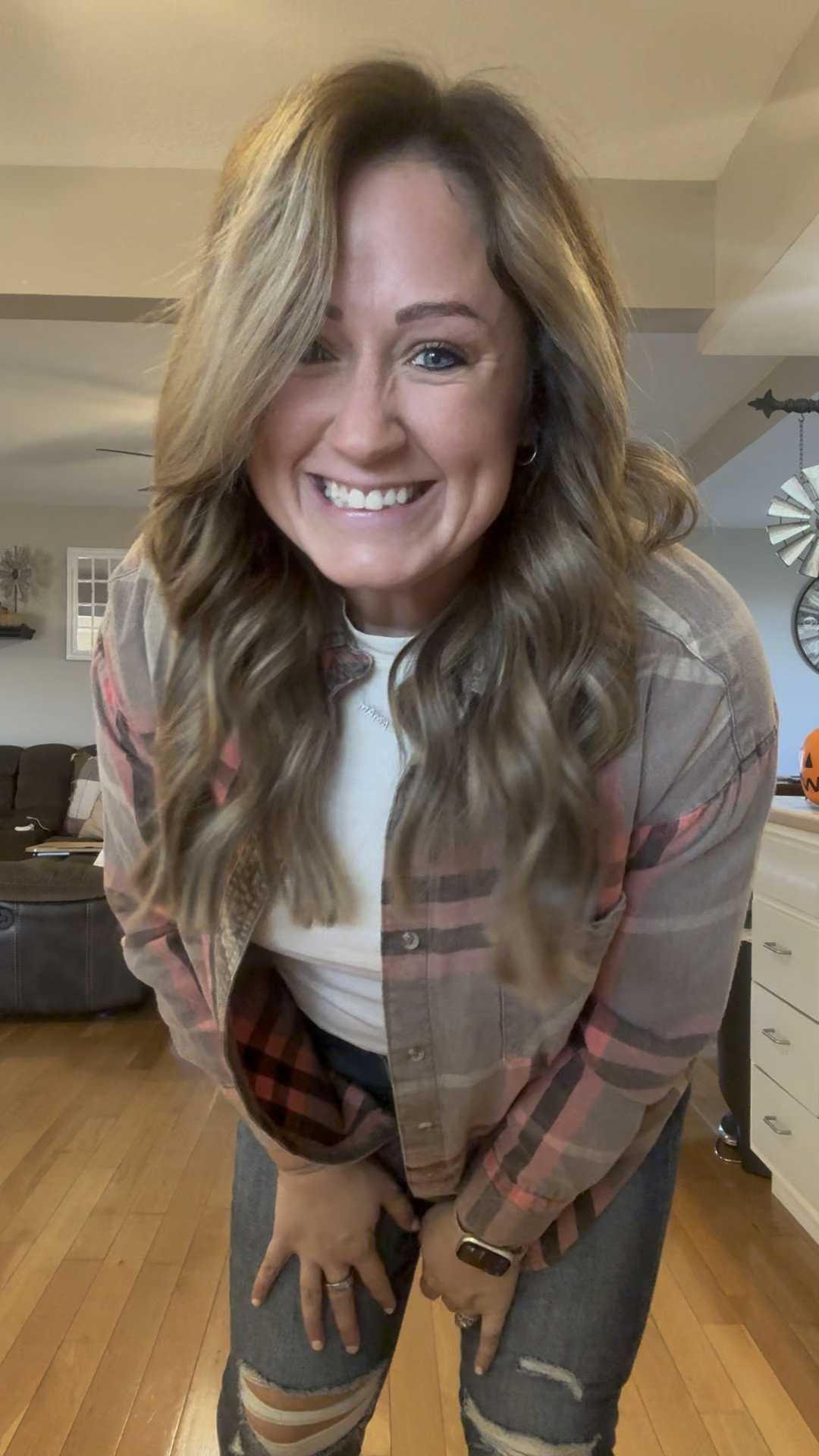 Flannel + skinny jeans = the key to my heart. Size down in the flannel  

#LTKStyleTip #LTKMidsize #LTKSeasonal