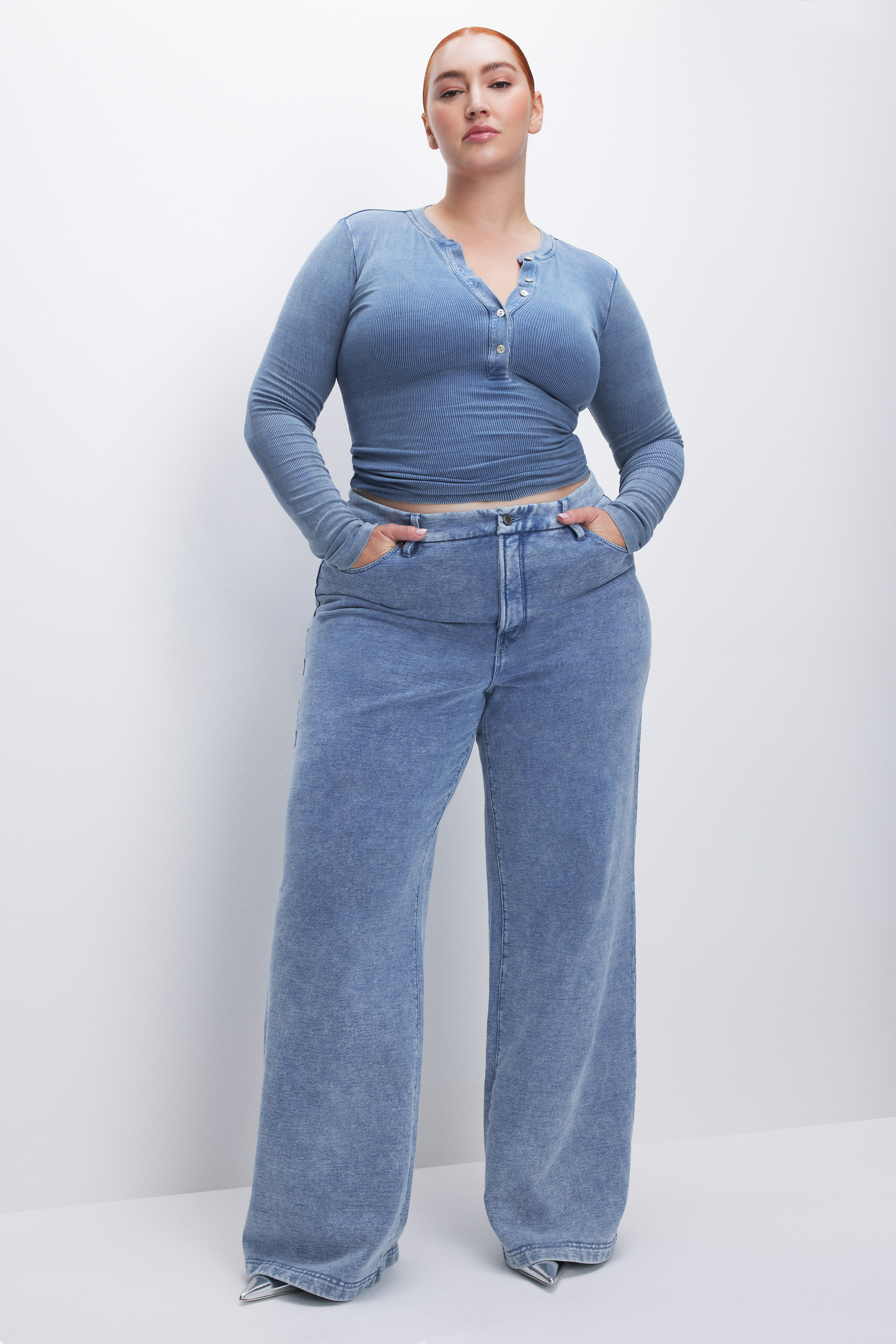 JEANIUS GOOD SKATE SWEATPANTS | Good American