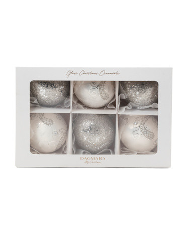 Made In Poland 6pc Ornament Set | TJ Maxx