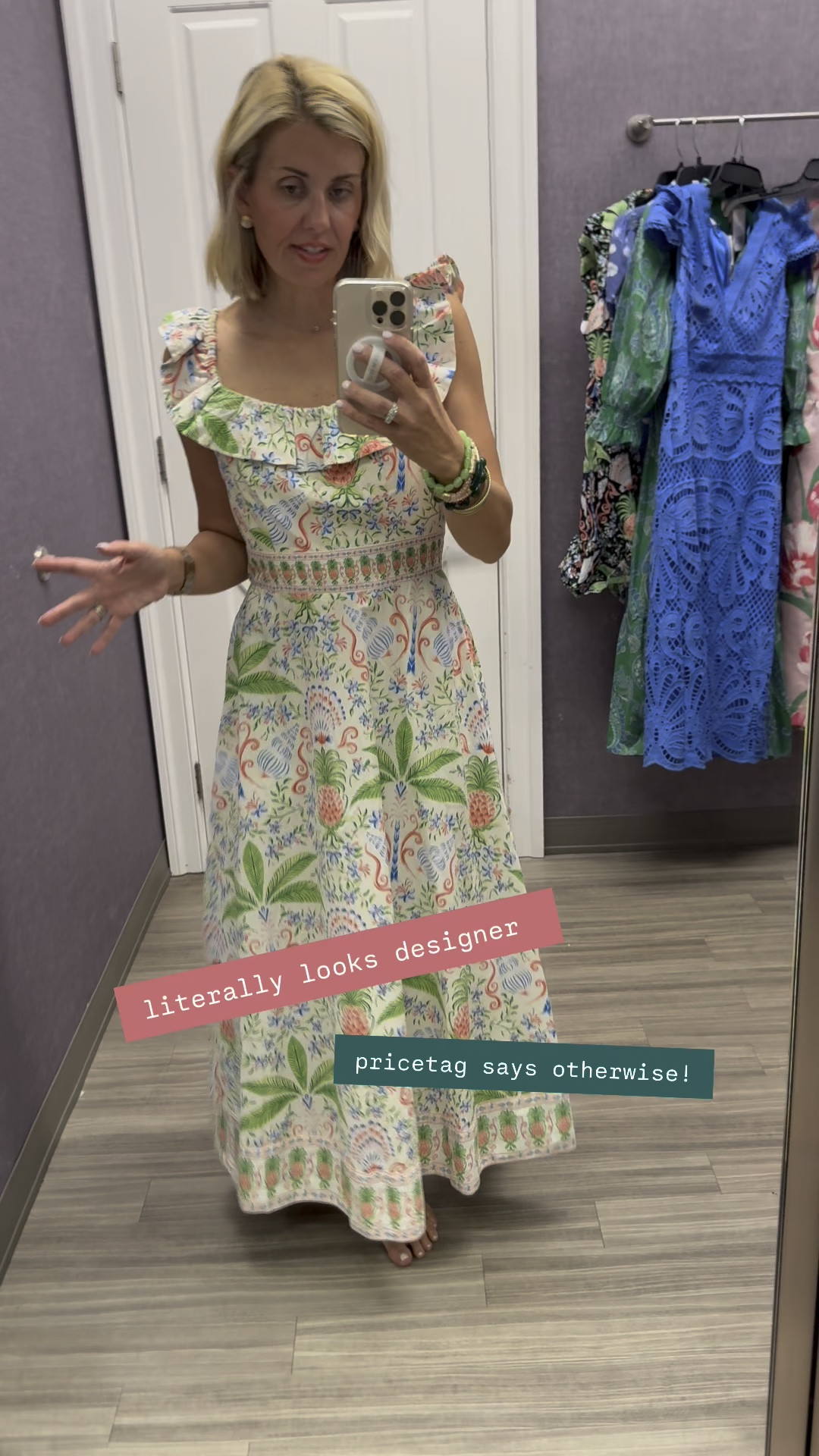 I came in here looking for this print and it is so good! I love the silhouette & mixed prints of this dress. I’m wearing a small but need an XS so definitely size down if between. ￼
*Use my code Catherine20 on A+B
*Use my code Mixandmatchmadness on Loopy



#LTKSeasonal #LTKSaleAlert #LTKstorytime

#LTKdayinmylife #LTKWedding #LTKTravel