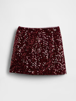 Kids Sequin Mini Skirt | Gap (US)