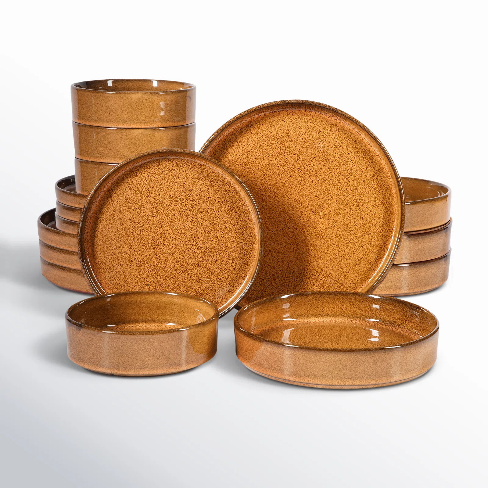 Santorini Terracotta Dinnerware Set - Service for 4 | AllModern