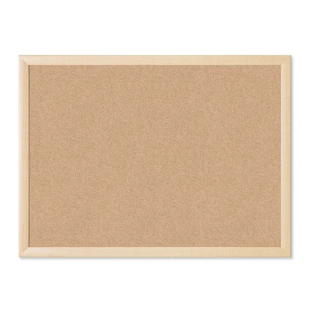 U Brands Cork Bulletin Board, 17" x 23", Birch Frame, 4973U | Walmart (US)