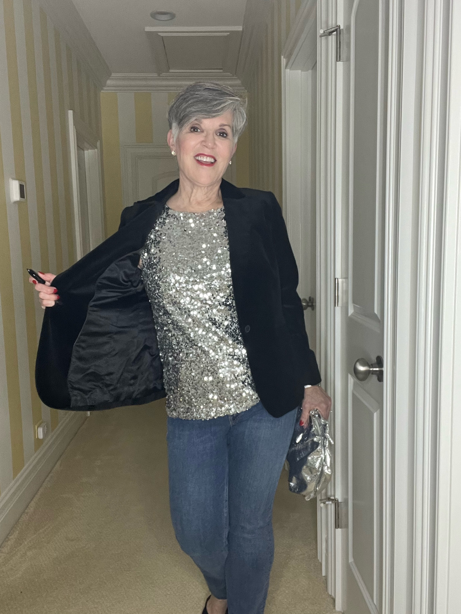 
Save this post if sequins are “your thing”!  OR if not, share this post with your gal pal who loves her sparkles!
2024 is forecasted to be a year with sequin everything. I like the idea 💡 of a bit of bling to zhuzh up a look.  Of course, during the holidays. But also all year round as I’ll show you. Stay tuned…
#ltkover50
#ltkunder50
#ltksalealert
#classicpieces

#LTKsalealert #LTKparties #LTKstyletip