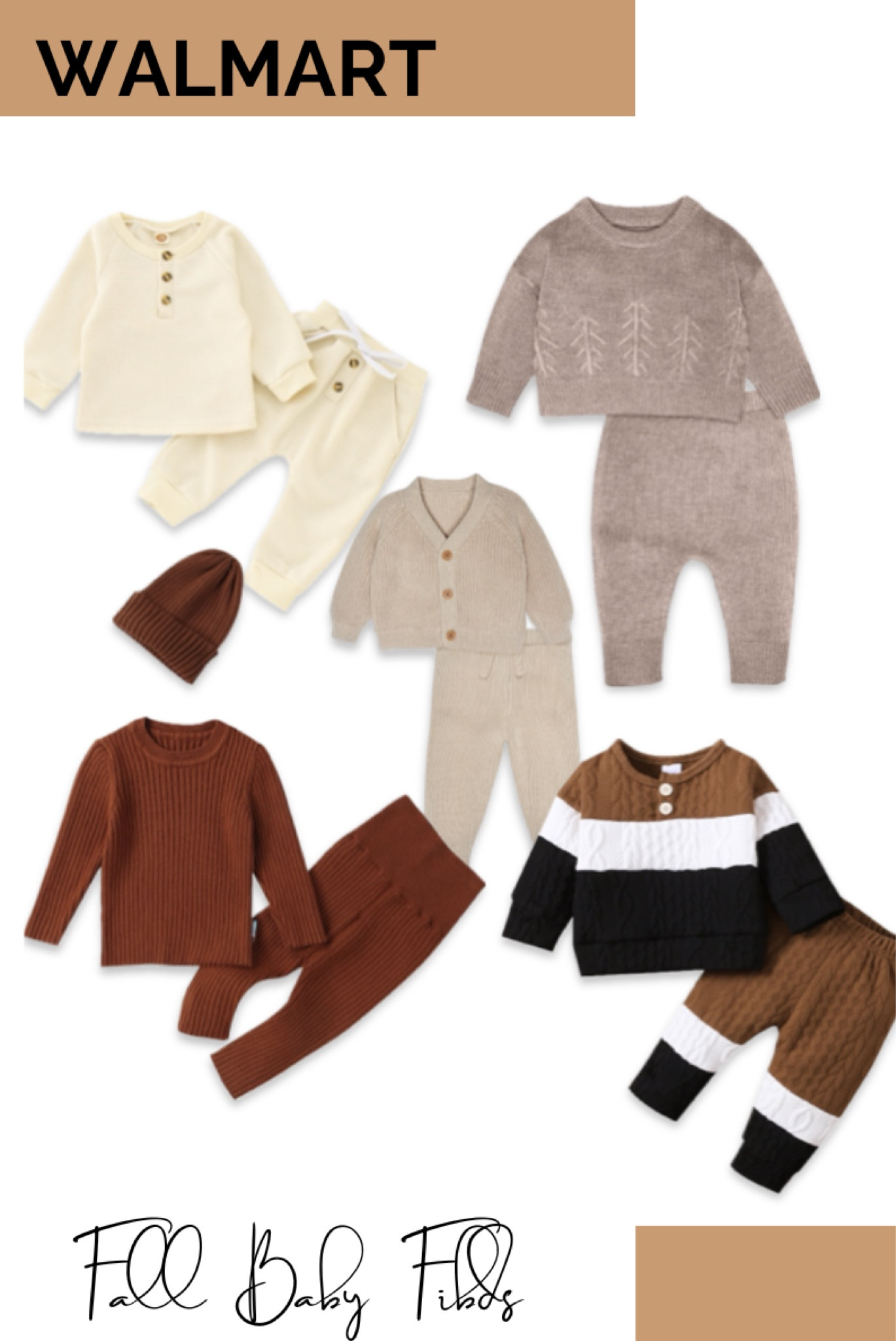 Everything here is under $20. These baby sets from Walmart are precious. Great options for fall family photos or Thanksgiving. 

Baby Outfit Inspo | Baby Boy Fall Family Photo | Walmart Find | Affordable Baby Clothes | Baby Boy Knit Set | Baby Boy Fall Outfit 

#LTKbaby #LTKfamily #LTKkids
