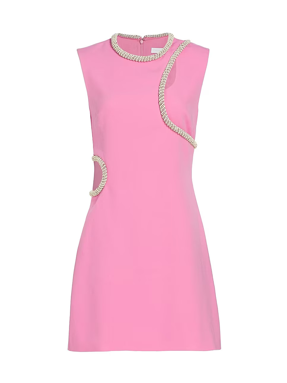 Kat Beaded-Trim Minidress | Saks Fifth Avenue