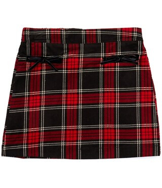 Copper Key Big Girls 7-16 Claudia Velvet Plaid Skirt | Dillard's | Dillard's