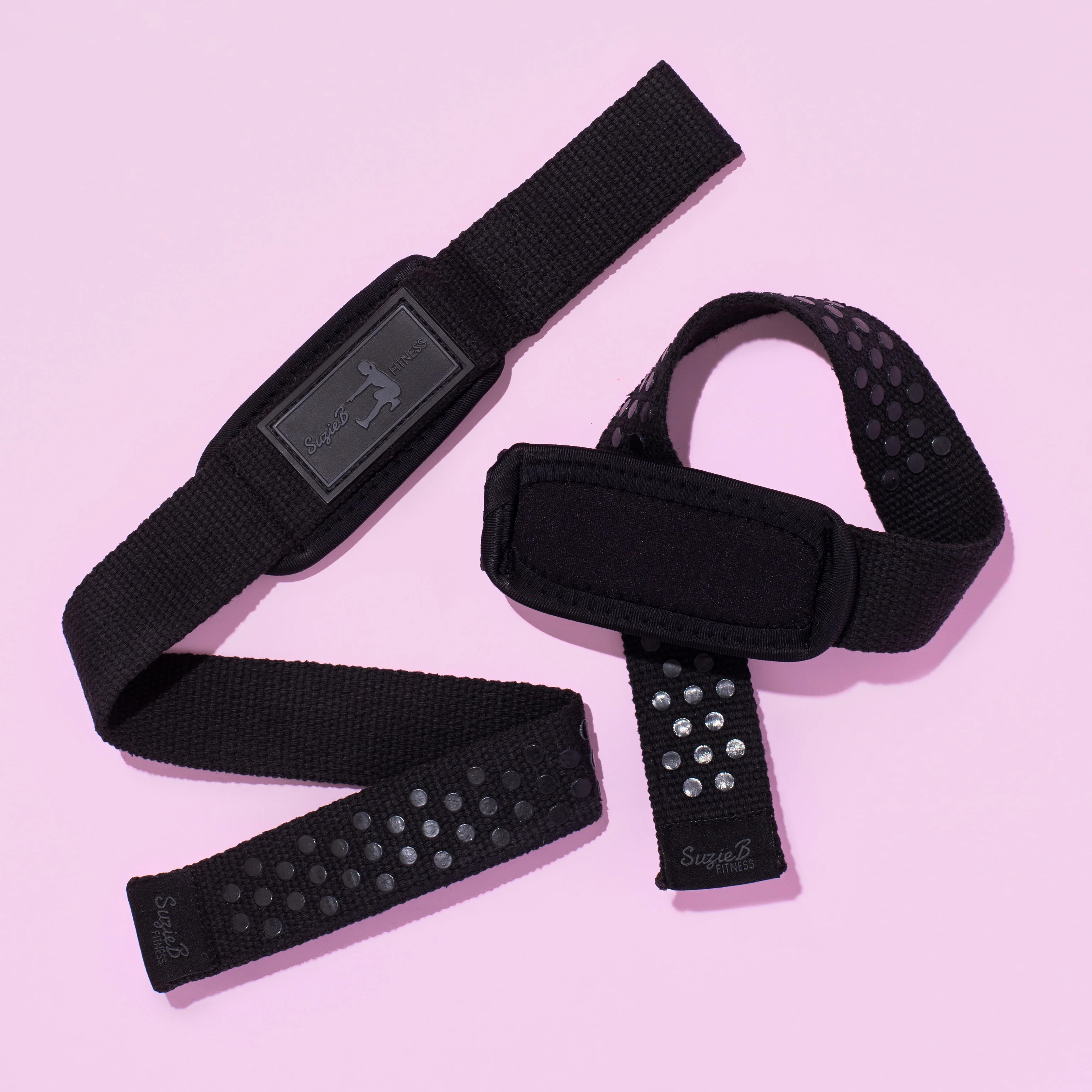 BLACK LIFTING STRAPS | SuzieB Fitness