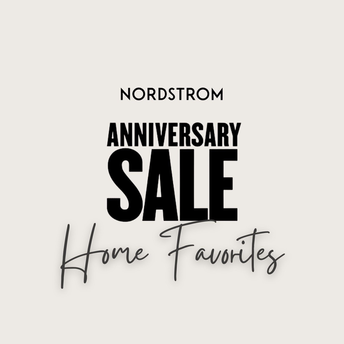 Nordstrom Anniversary Sale 2026 #NSale ￼

#LTKSaleAlert #LTKHome
