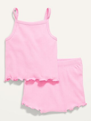 Rib-Knit Tank Top and Shorts Set for Baby | Old Navy (US)