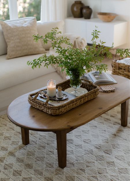 Neutral and natural living room 🤍🌱 

#LTKhome