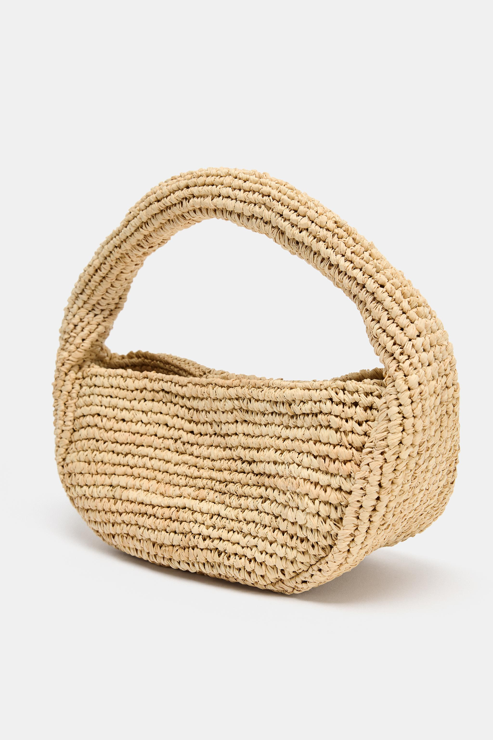 RAFFIA HANDBAG | Zara US