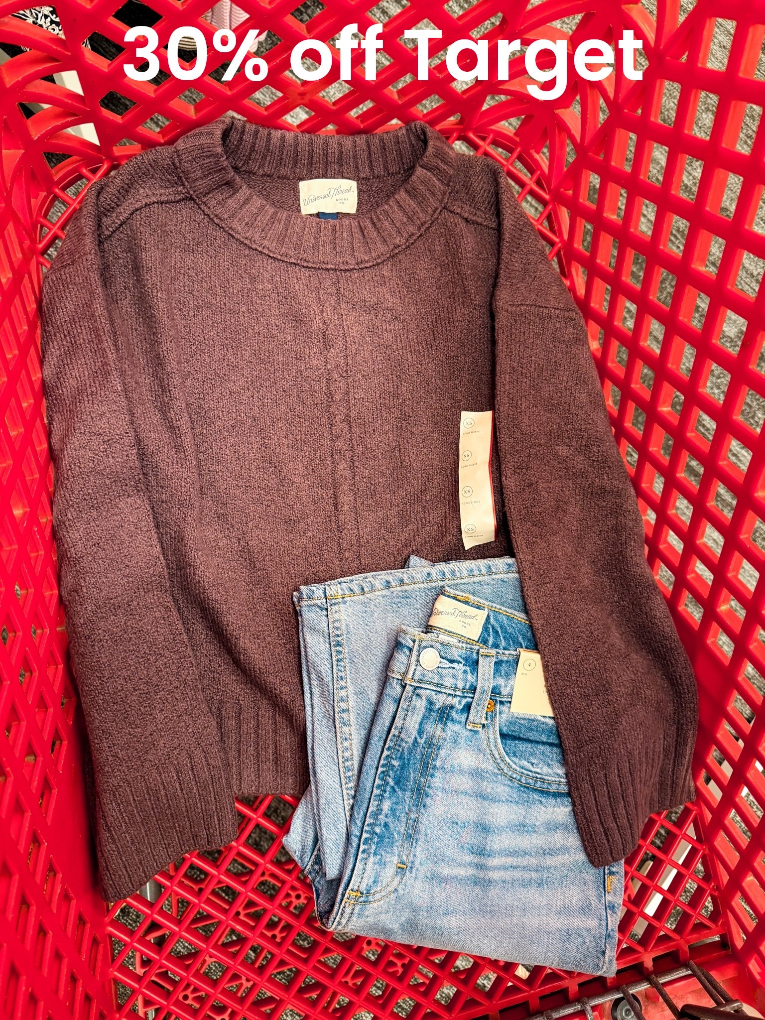 30% off this sweater from @Target

#LTKgrwm #LTKmomlife #LTKootd