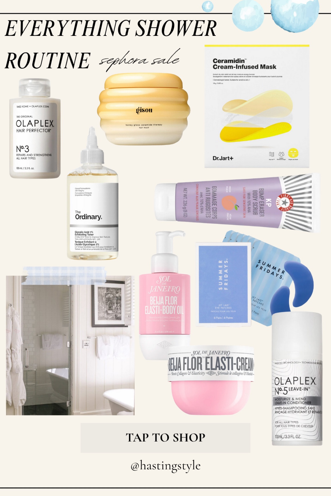 Everything shower essentials : Sephora sale

#LTKBeauty #LTKSaleAlert #LTKFindsUnder50