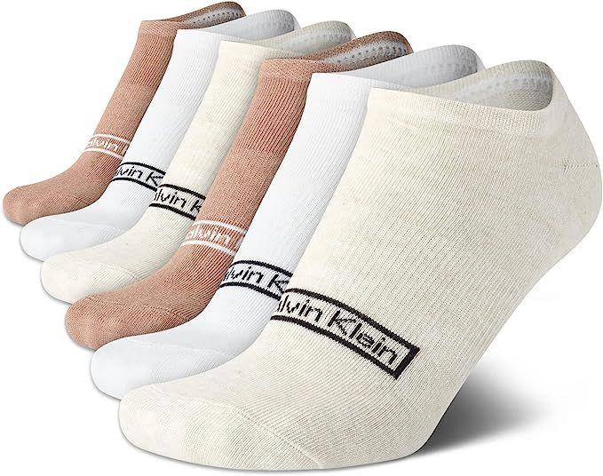 Calvin Klein Women’s Socks – Lightweight No Show Socks (6 Pack) | Amazon (US)