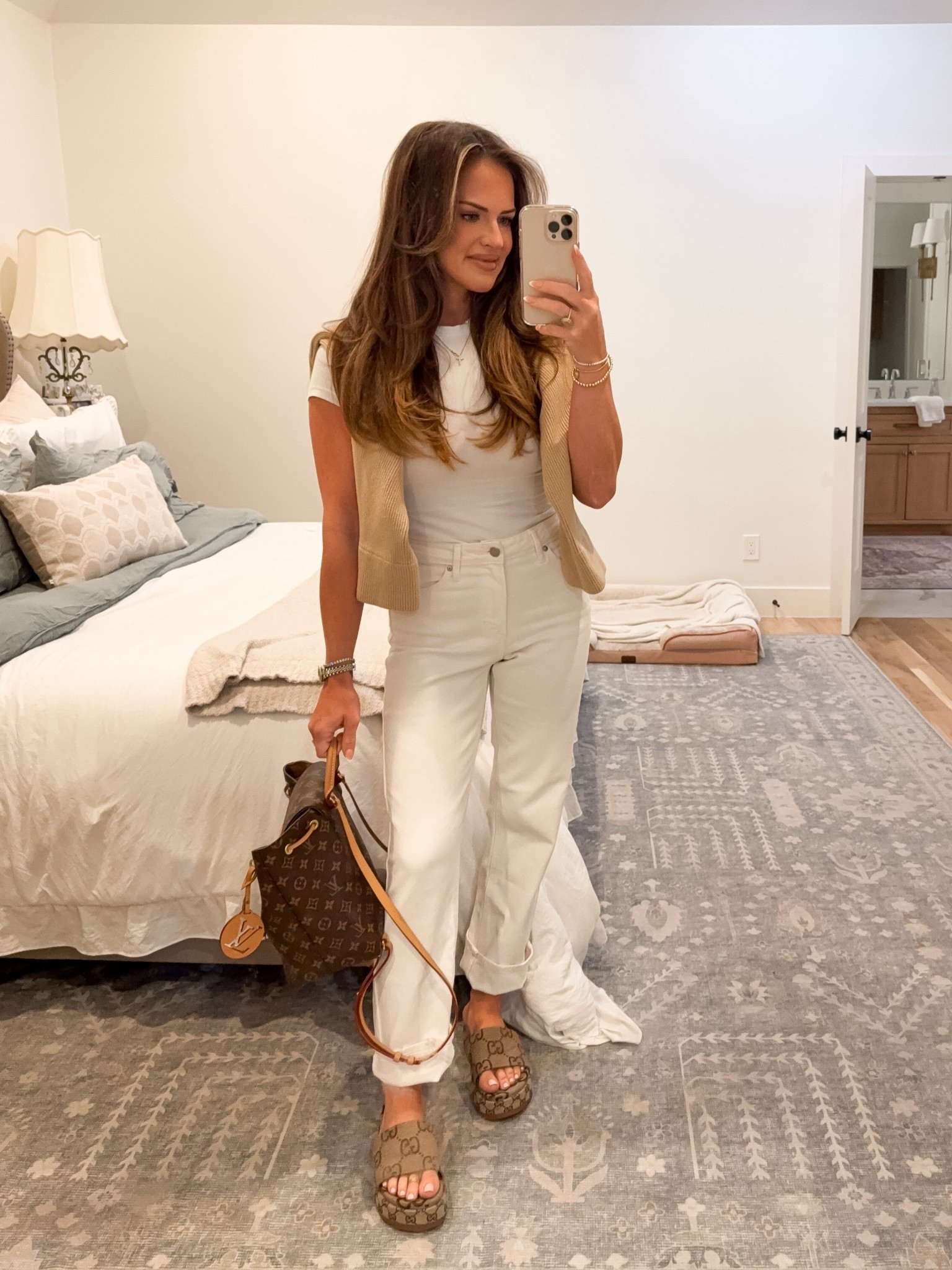 Monochromic airport ootd! 



Travel outfit, all white outfit, white denim

#LTKFindsUnder50 #LTKFindsUnder100 #LTKStyleTip