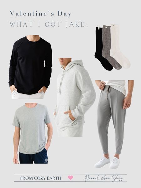 What I got Jake for Valentine’s Day! He loves cozy earth! All of these are on sale too :) 



Men’s gift
Gifts for men 
Gifts for him 
Men loungewear 
Pjs for him 

#LTKstyletip