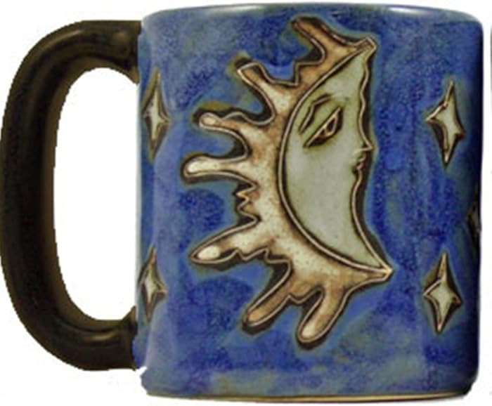 Mara Stoneware Mug - Celestial - Blue - 16 oz | Amazon (US)