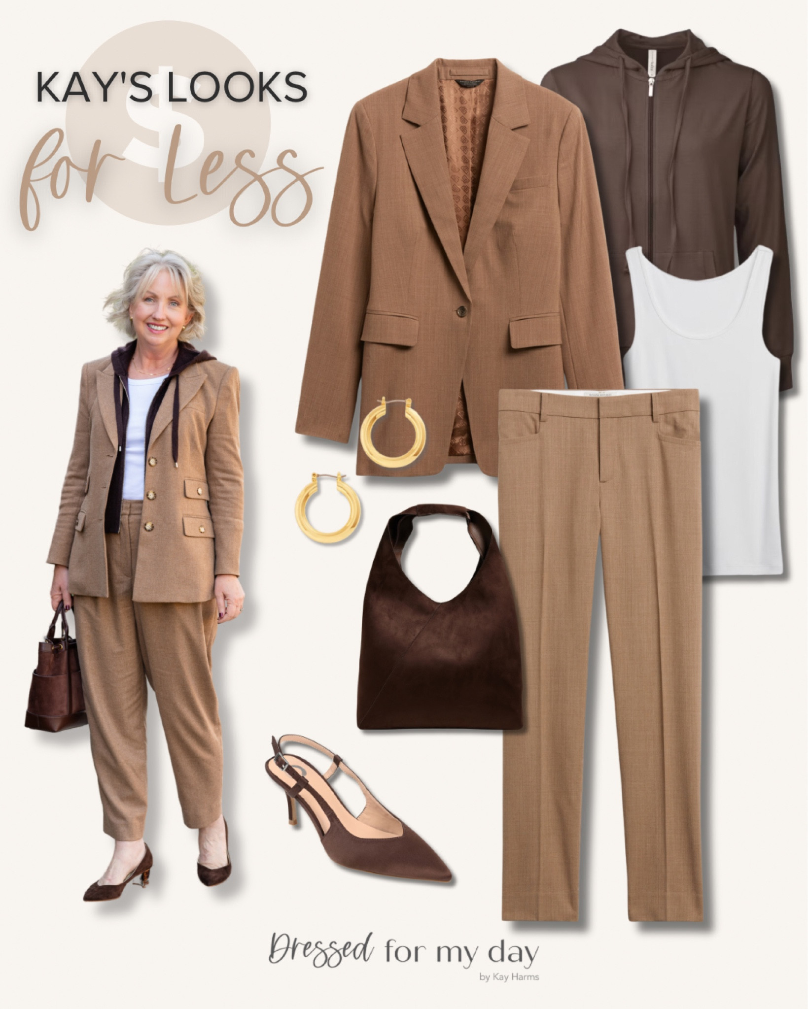 Here’s a new look for less!🍂 Style inspiration with my Veronica Beard outfit. 

#LTKStyleTip #LTKMidsize #LTKOver40