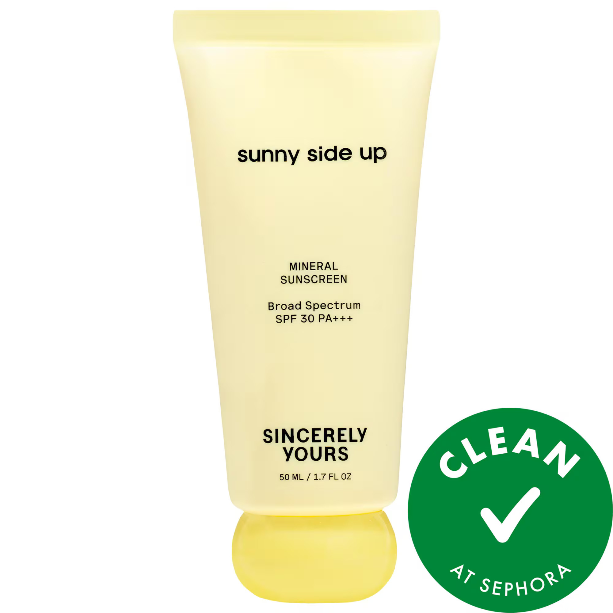 Sincerely Yours Sunny Side Up Hydrating Mineral Sunscreen, Broad Spectrum Protection SPF 30 PA+++ 1.7 oz/50 ml | Sephora (US)