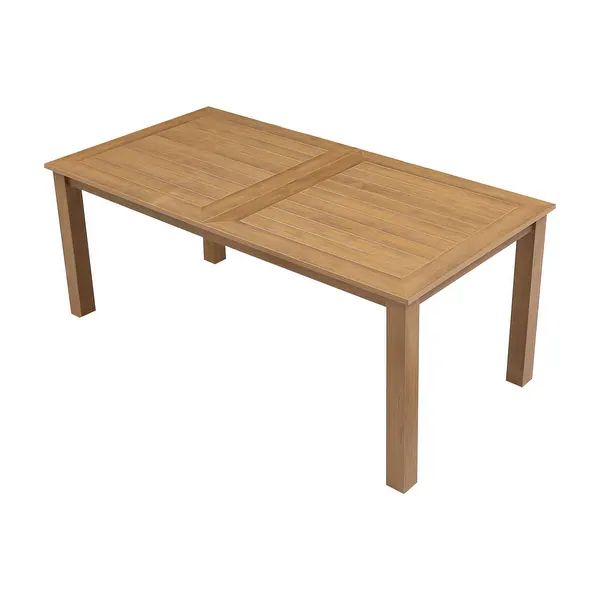 70.87" HDPE Outdoor Rectangular Dining Table - Bed Bath & Beyond - 38394000 | Bed Bath & Beyond