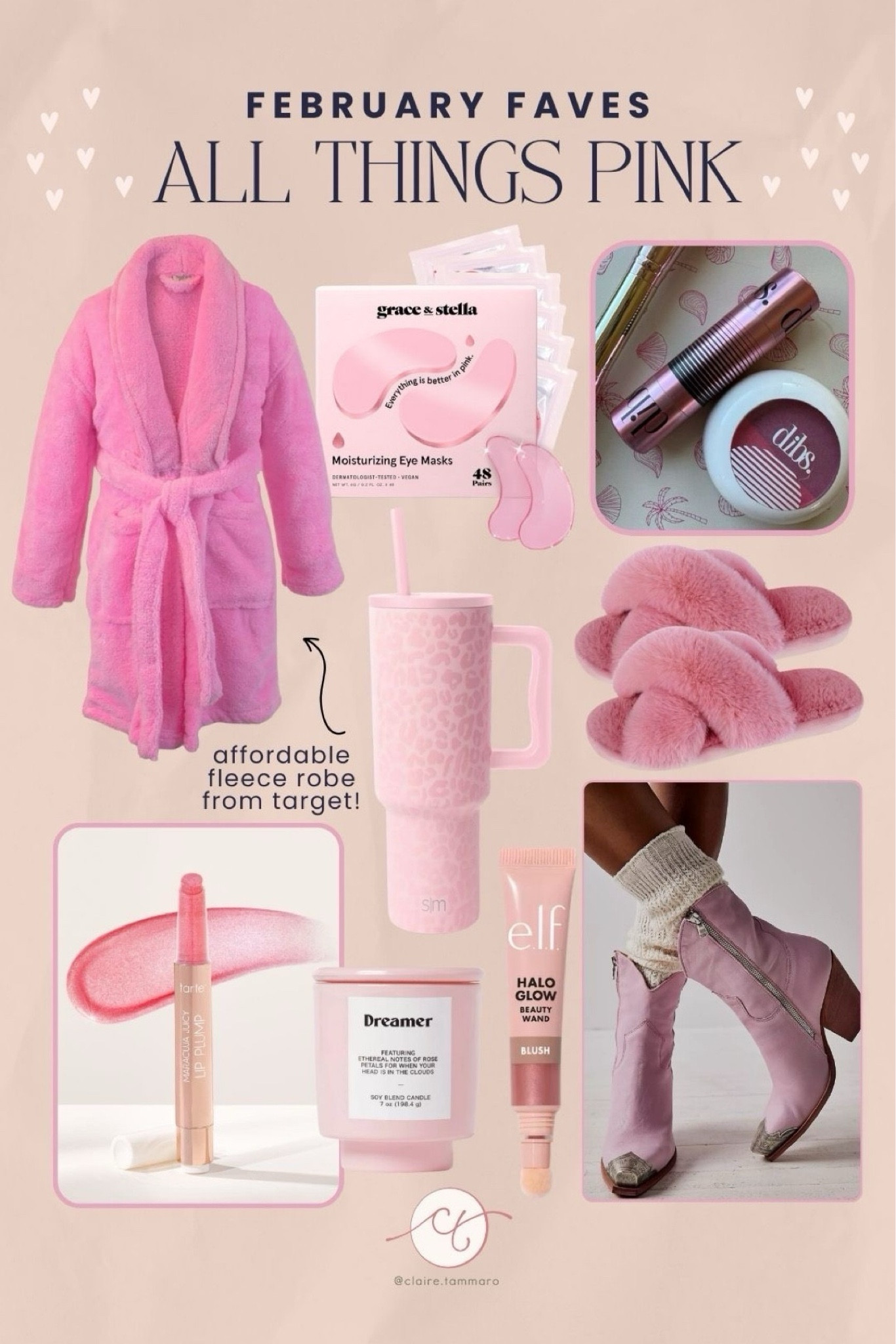 What I’ve been LOVING lately 🥰 All things pink 🎀 

Target finds, Target find, beauty favorites, beauty essentials, cozy finds, self care night, self care essentials, free people, Valentine’s Day gifts for her, February faves

#LTKBeauty #LTKStyleTip #LTKMostLoved