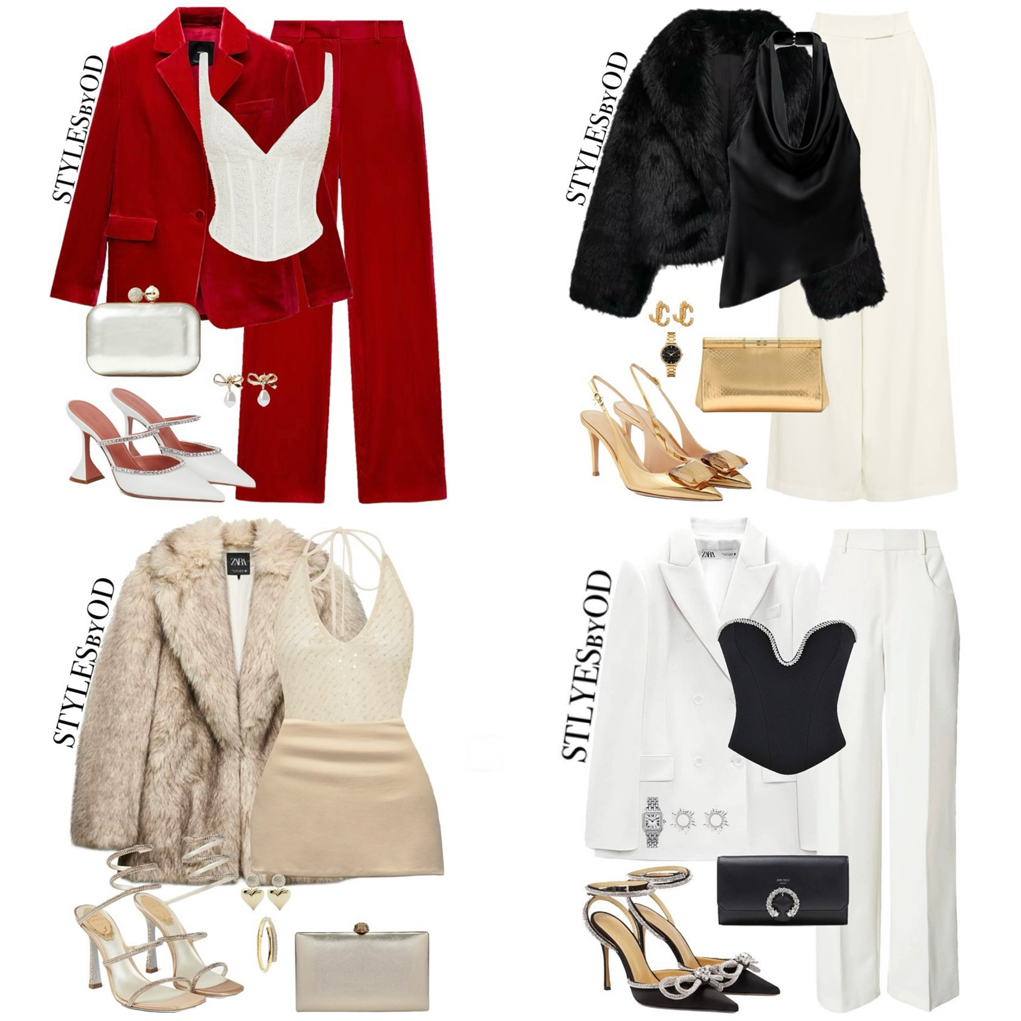 Still looking for something to wear for Christmas? Here are 4 perfect looks for the season🎄👀
Whether you need a Christmas party outfit, a classy & minimal look for visiting family, or something dressy for Christmas Eve, we’ve got you covered!✨♥️

#ChristmasOutfit #HolidayStyle #HolidayPartyLook #FestiveStyle #ChristmasDinner #HolidayCapsule
Holiday outfit guide, chic, blazer, sequin, faux fur coat, mini dress, party, festive season 

#LTKSeasonal #LTKHoliday #LTKootd