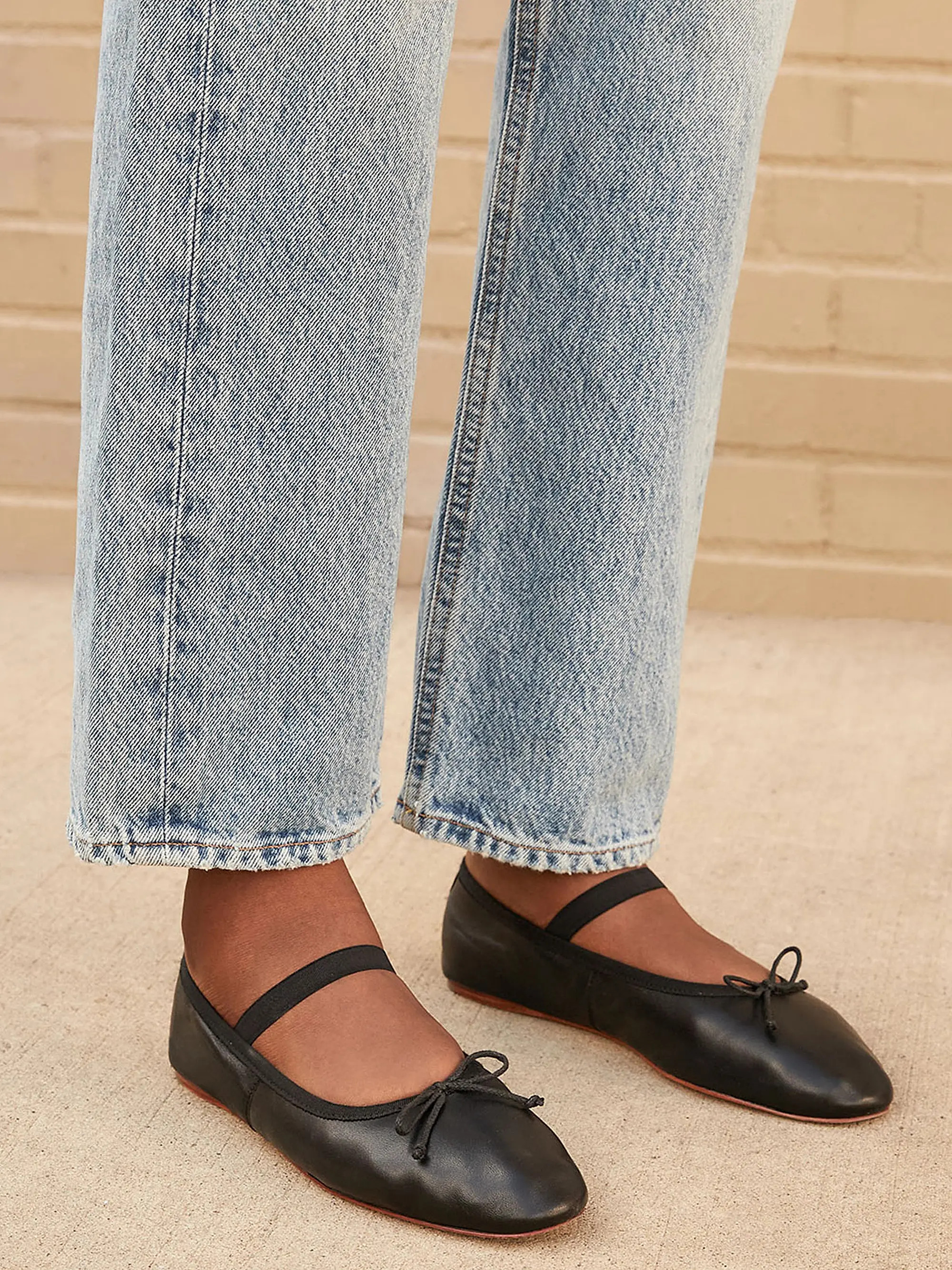 Leonie Leather Ballet Flats | Saks Fifth Avenue
