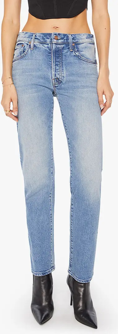 MOTHER Hiker Hover Mid Rise Slim Straight Leg Jeans | Nordstrom | Nordstrom
