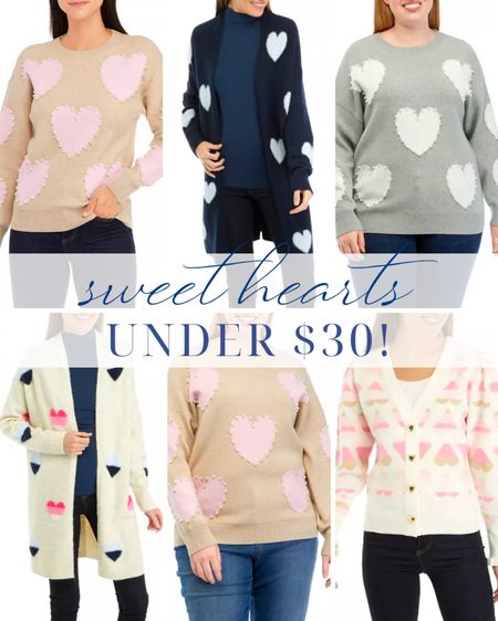 Heart sweater | pearl sweater | heart cardigan | Valentine's Day | Valentine's Day decorations | Valentine's Day decor | Valentine's Day outfit | Valentine's Day ideas | Valentine's Day table | Valentine's Day party 

#LTKmidsize #LTKfindsunder50 #LTKsalealert