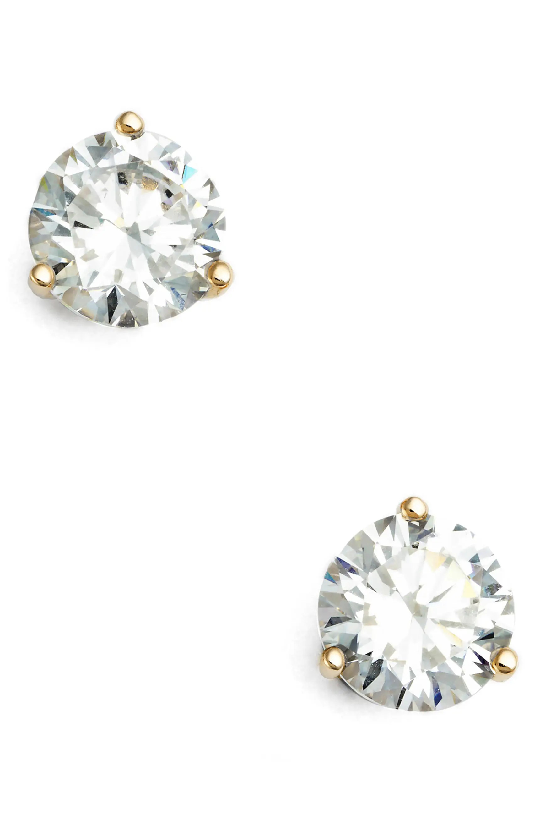 Cubic Zirconia Stud Earrings - 2ct. | Nordstrom