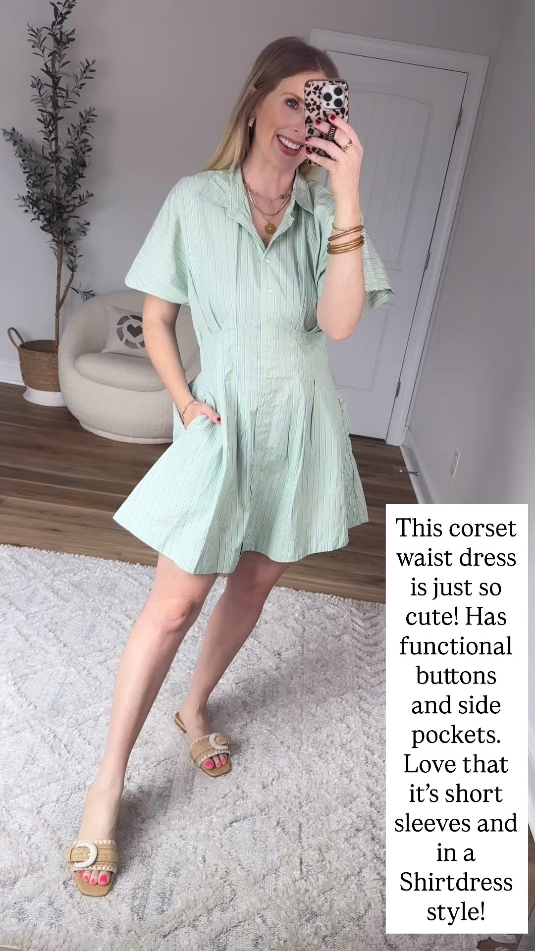 Walmart try on, free assembly, green stripe dress, corset Shirtdress 

#LTKootd #LTKmomlife #LTKWorkwear