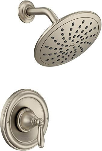 Moen T2252EPBN Brantford Posi-Temp Shower Trim Kit with 8-Inch Eco-Performance Rainshower, Valve ... | Amazon (US)