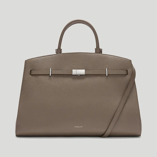 The Hudson | Dark Taupe Small Grain | DeMellier | DeMellier