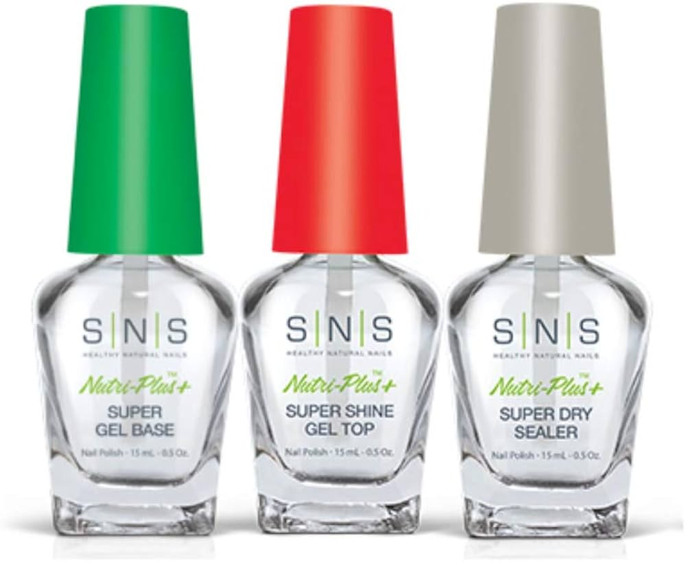 SNS Dipping Liquid System Kit: Gel Base, Sealer Dry, Gel Top 0.5oz | Amazon (US)