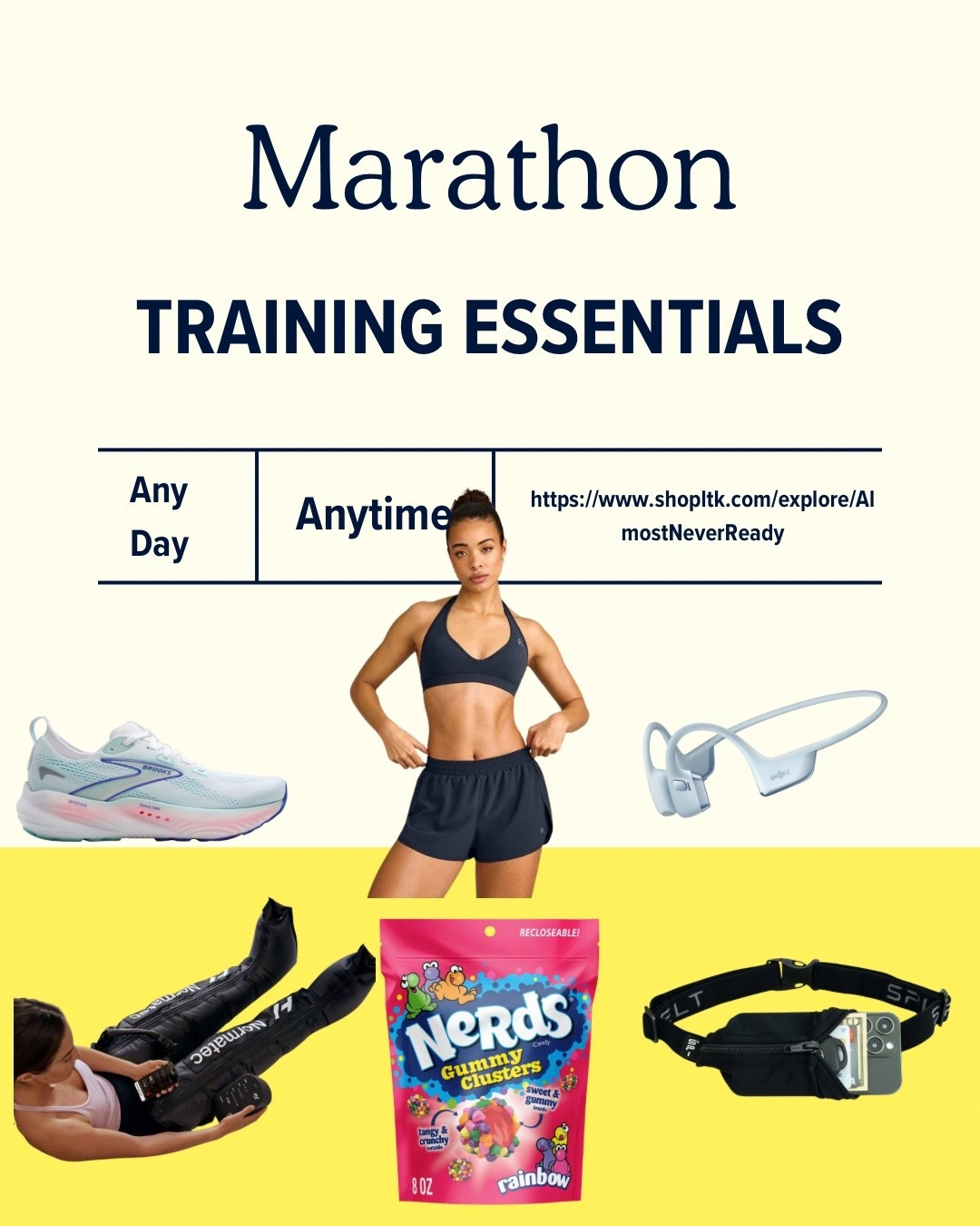 My marathon training essentials and wishlist 

#LTKfitnessgoals #LTKActive #LTKselfcare