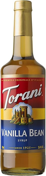 Torani Vanilla Bean Coffee Syrups, 0.75 L | Amazon (CA)