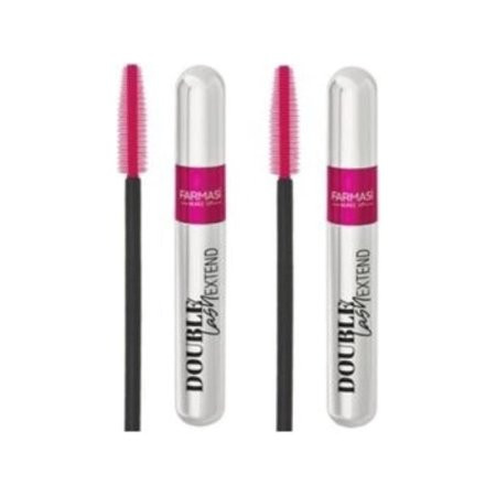 Farmasi Double Lash Extnd Double Effective Mascara 12 ml x 2 Farmasii63 | Walmart (US)