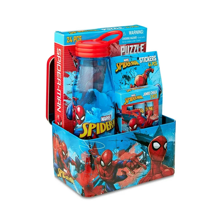 Spiderman Tin Box Valentines Gift Set | Walmart (US)