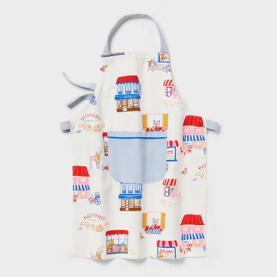 Kids' Print Apron Blue - Pillowfort™ | Target