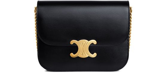 College Triomphe bag in shiny calfskin | 24S (APAC/EU)