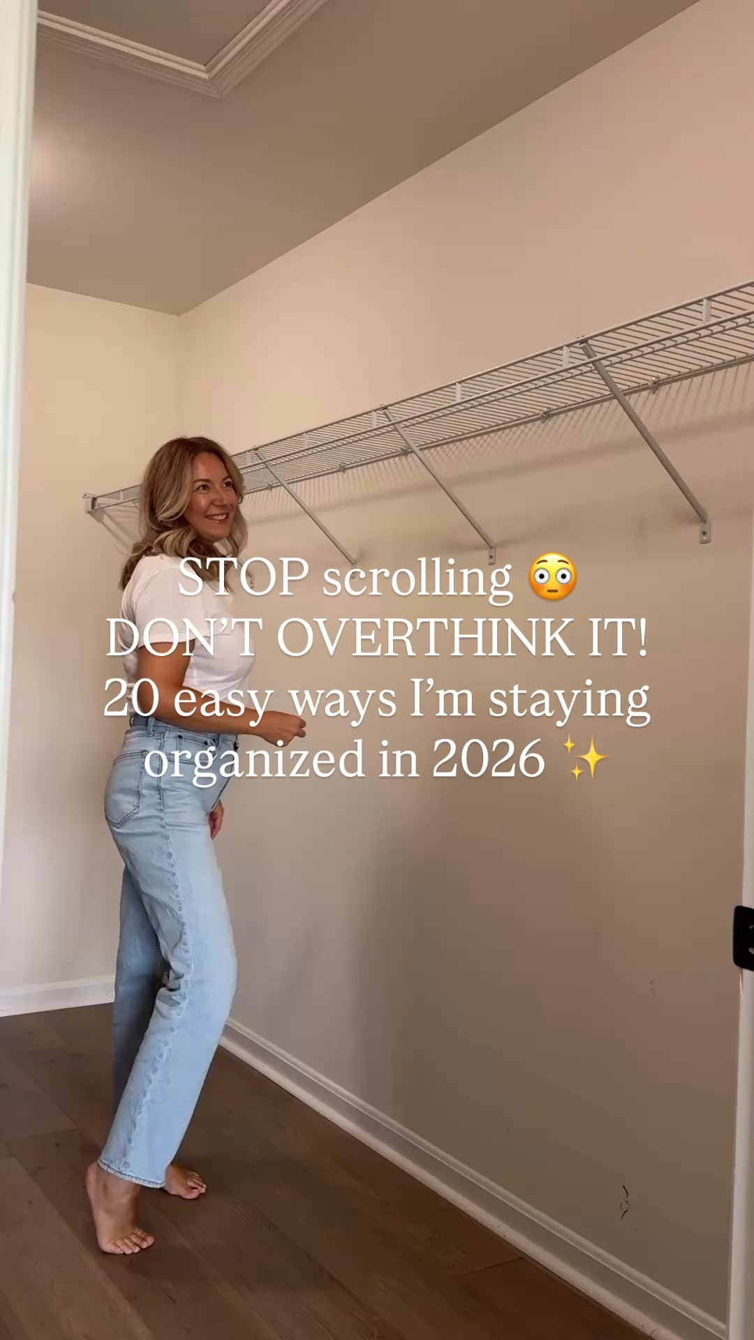 STOP scrolling 😳 DON’T OVERTHINK IT!
20 easy ways I’m staying organized in 2026 ✨

#LTKHome #LTKdayinmylife #LTKstorytime