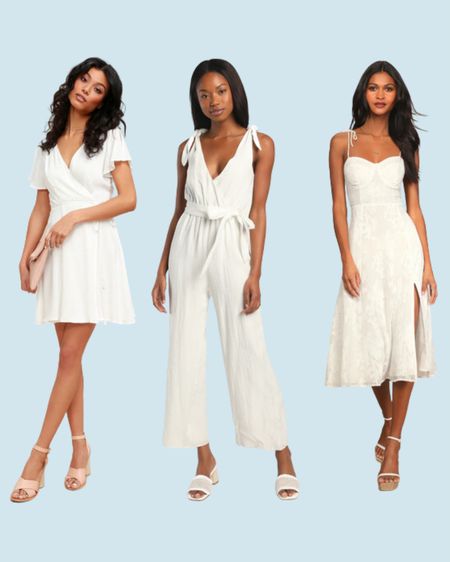 Every time someone asks where I got what I’m wearing it’s from Lulus! Check out these white dresses and white jumpsuit

Fashion, outfit, spring fashion, summer fashion 

#LTKwedding #LTKstyletip #LTKtravel
