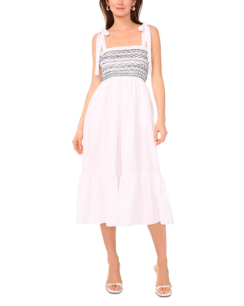 1.state Tie Shoulder Midi Dress | Bloomingdale's (US)