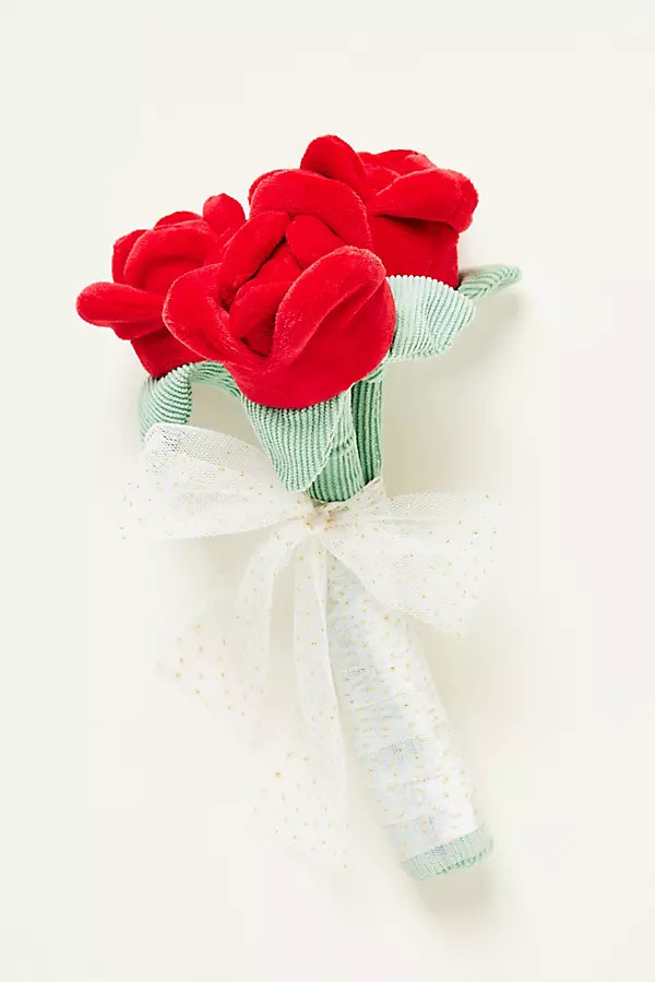 Mon Ami Rose Bouquet Plush Kid Toy | Anthropologie (US)