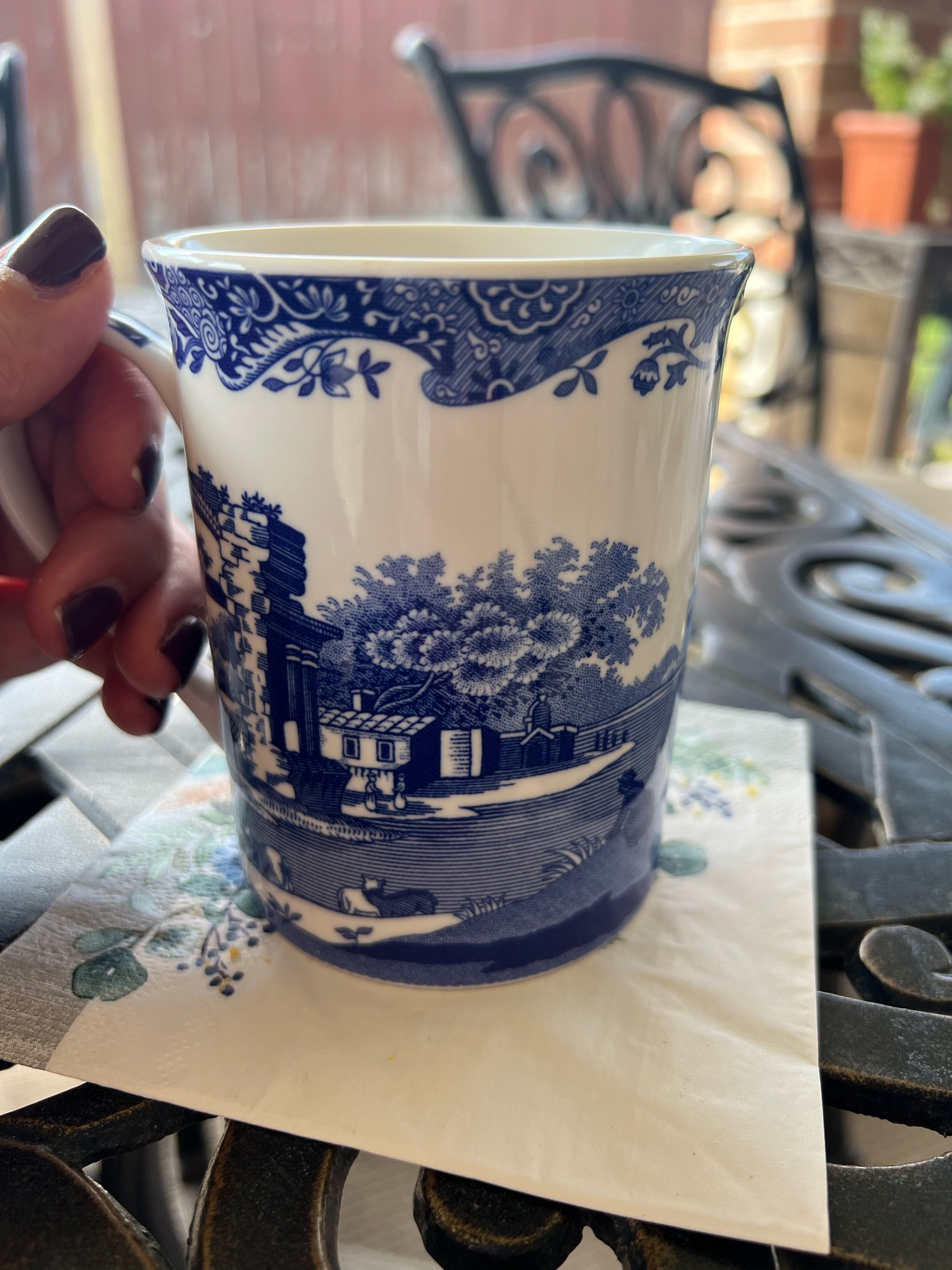 SALE use code:FRIEND
Spode blue Italian mugs
Set of 4
GRAND MILLENNIAL STYLE
BLUE and white
Chinoiserie 
Gift idea
Macys 

#LTKsalealert #LTKhome #LTKHoliday