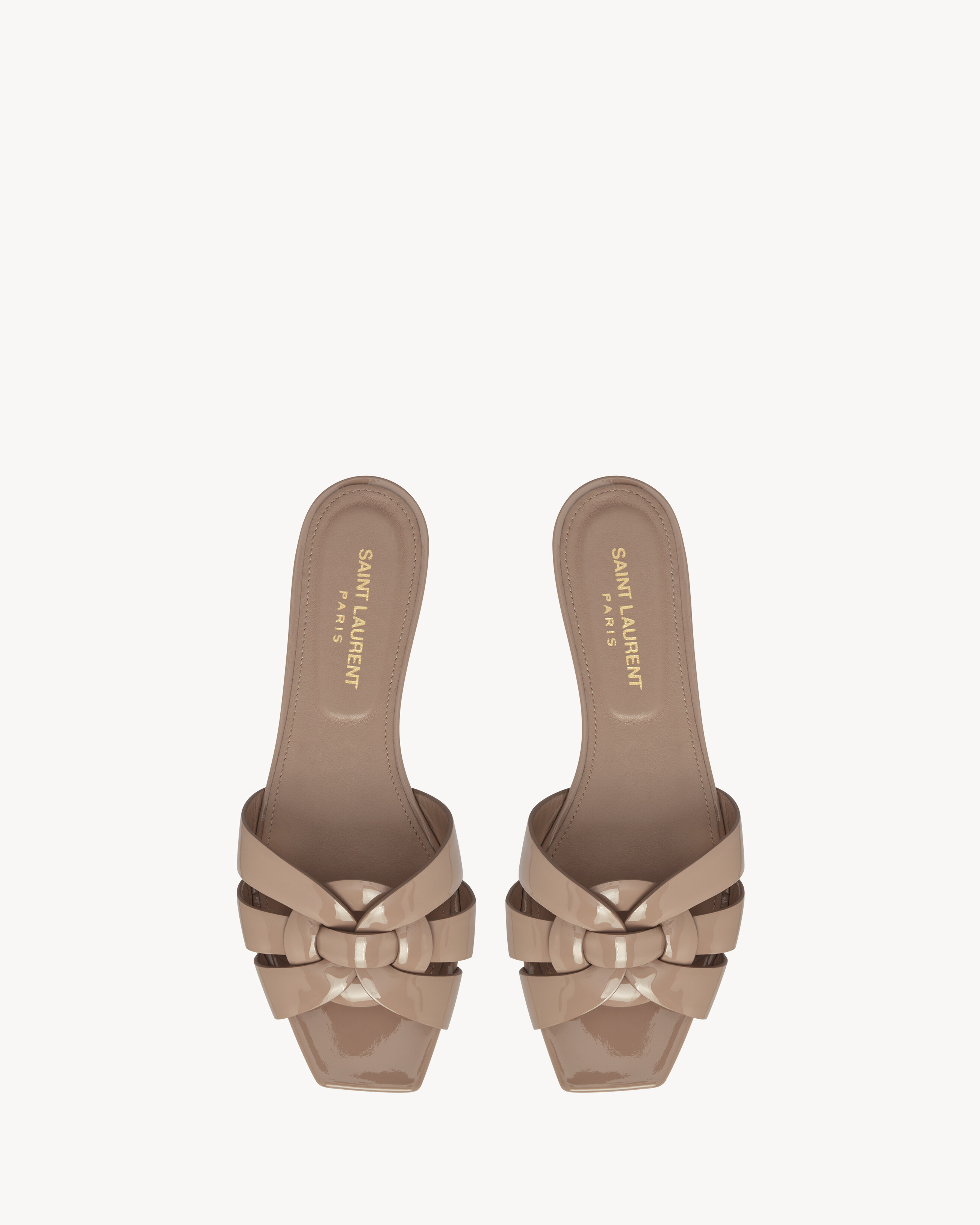 tribute SANDALS in smooth leather in Black | Saint Laurent | YSL US | Saint Laurent Inc. (Global)