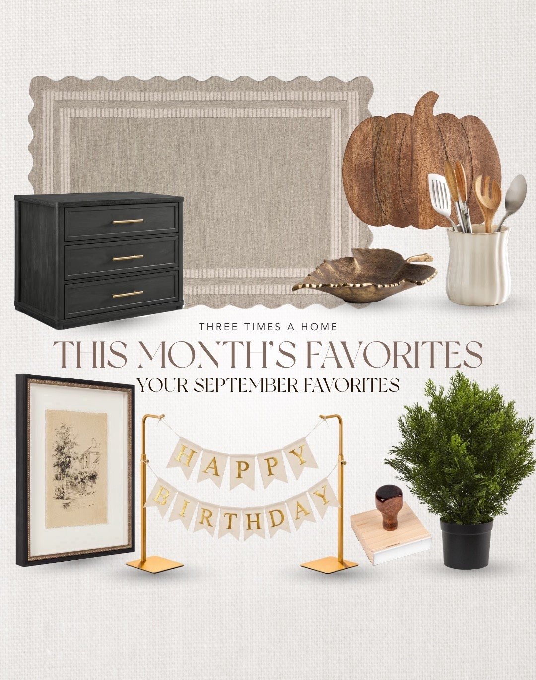 A little roundup of what you loved most this month 🤎 These were the September favorites that got the most love from you!

#septemberfavorites #homedecor #fallhomedecor #homefinds #dfwcreator

#LTKHome