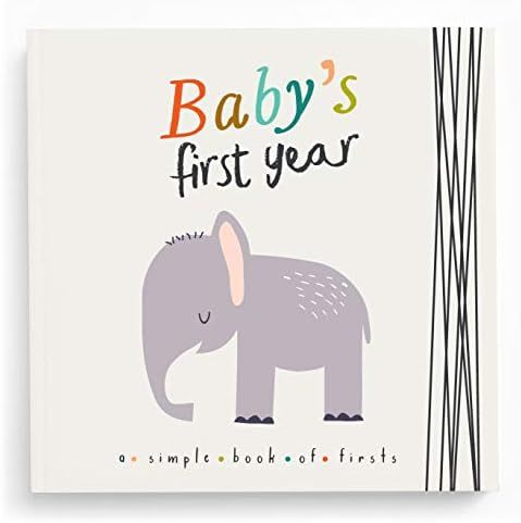 Lucy Darling Little Animal Baby Memory Book - First Year Journal Album To Capture Precious Moments - | Amazon (US)